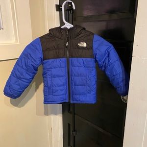 The North Face Toddler Boy puffy reversible coat